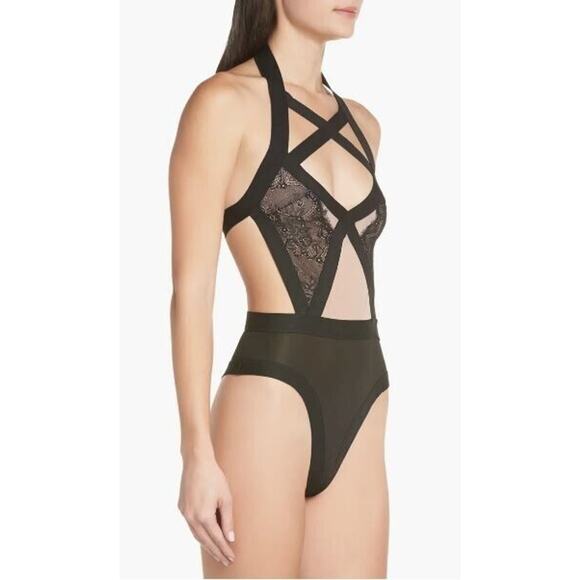 Hauty Women's Heika Teddy in Black XSmall MSRP $45 1670 - Picture 2 of 5